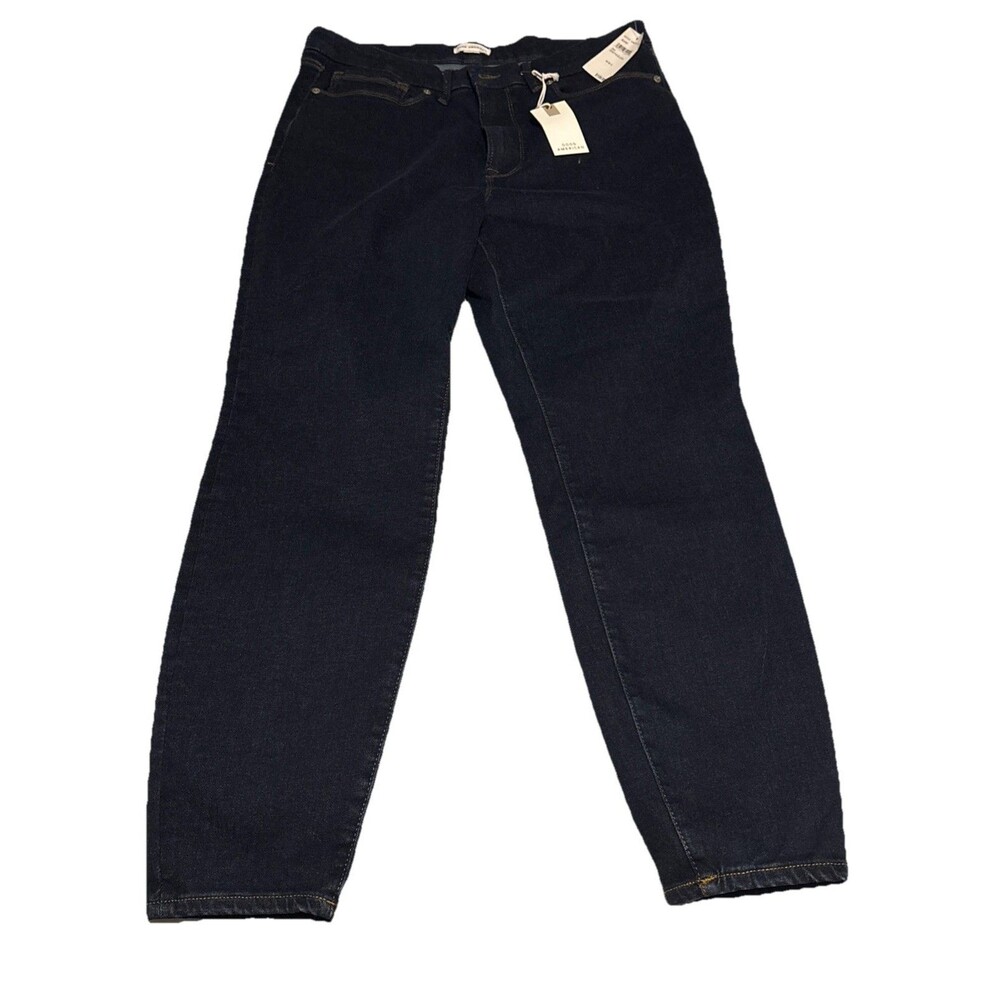 Good American Women’s Skinny Jeans in Dark Indigo